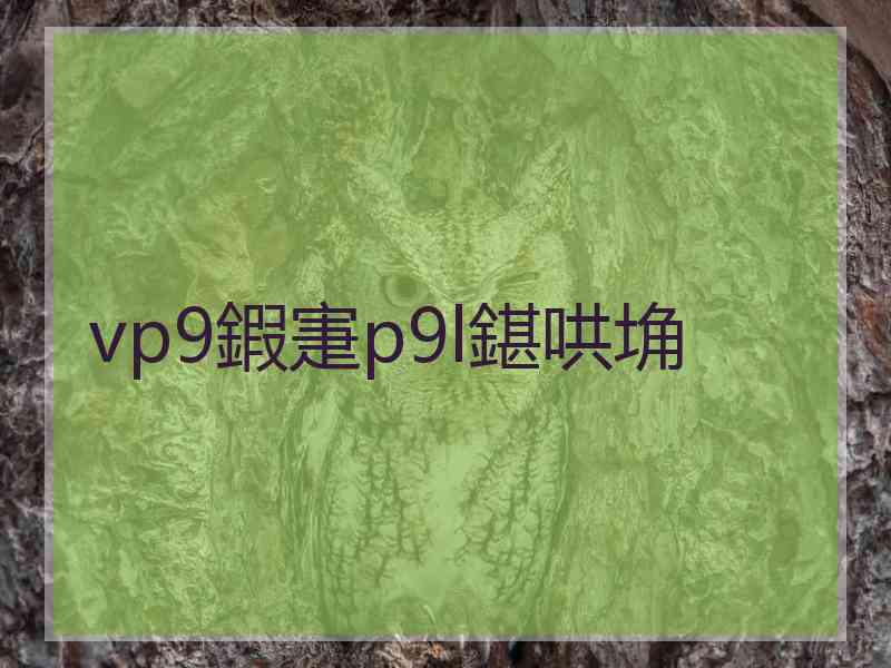 vp9鍜寁p9l鍖哄埆 vp9鍜寁p9l鍖哄埆