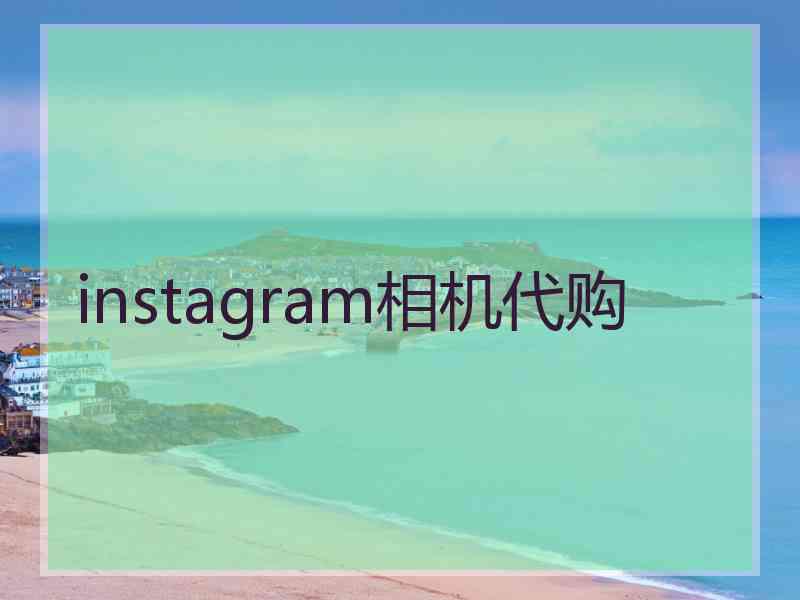 instagram相机代购 instagram相机代购