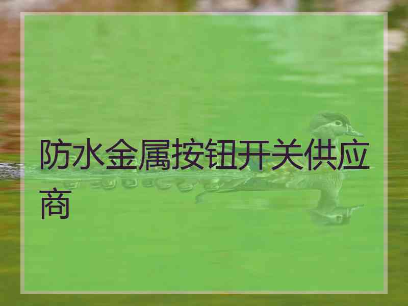 防水金属按钮开关供应商 防水金属按钮开关供应商