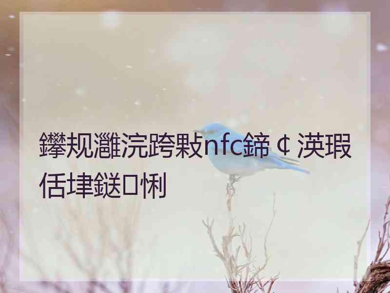 鑻规灉浣跨敤nfc鍗¢渶瑕佸垏鎹㈠悧 鑻规灉浣跨敤nfc鍗¢渶瑕佸垏鎹㈠悧