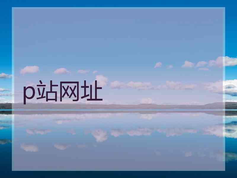 p站网址