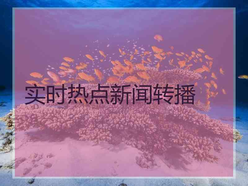 实时热点新闻转播