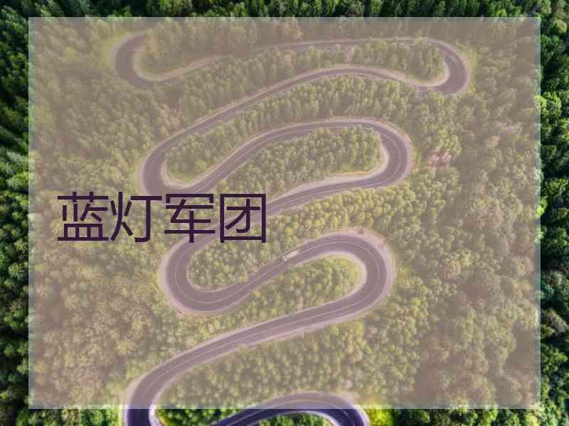 蓝灯军团