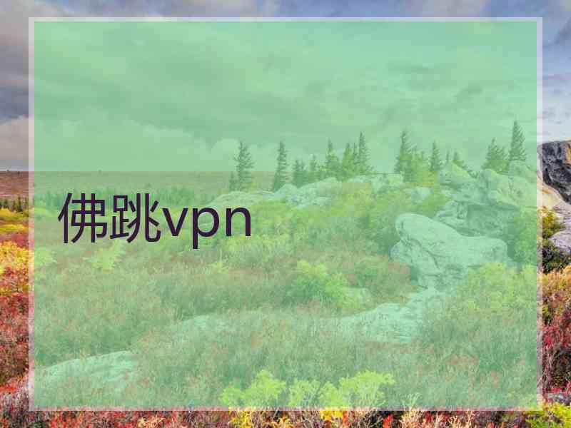 佛跳vpn