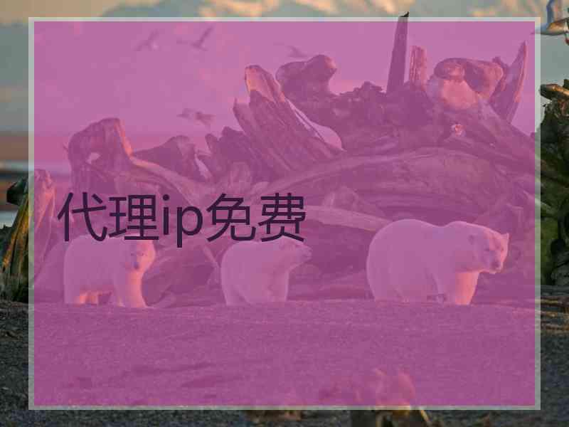 代理ip免费