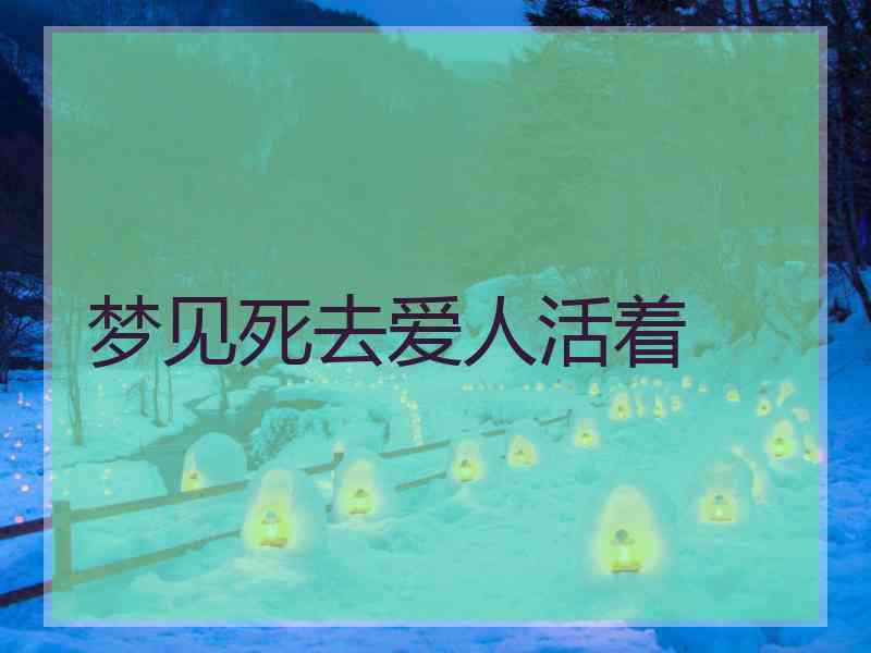 梦见死去爱人活着
