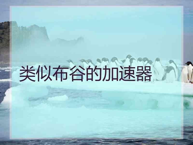 类似布谷的加速器