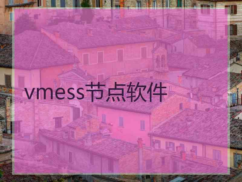 vmess节点软件