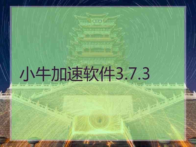 小牛加速软件3.7.3
