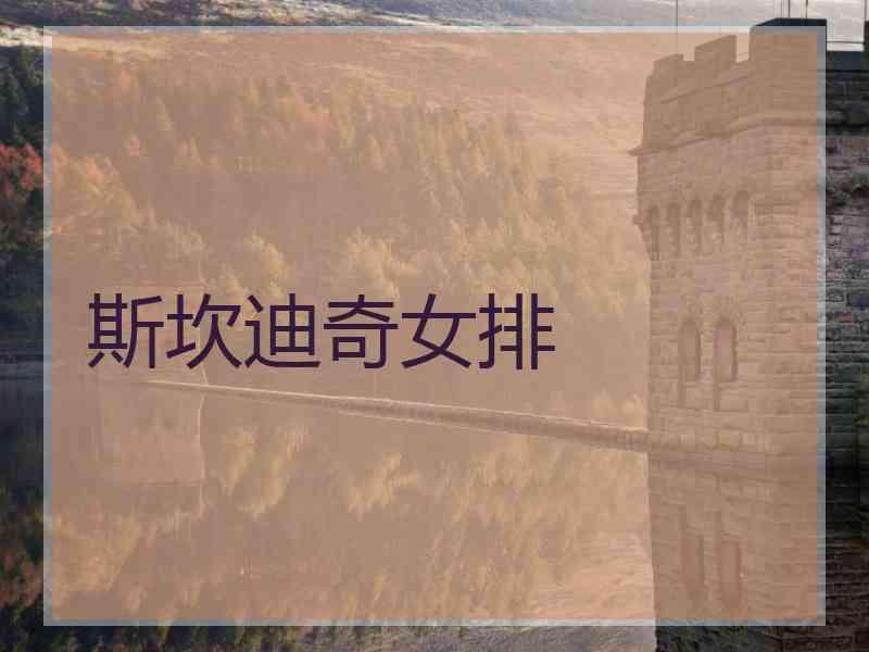 斯坎迪奇女排