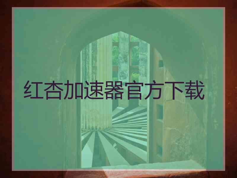 红杏加速器官方下载