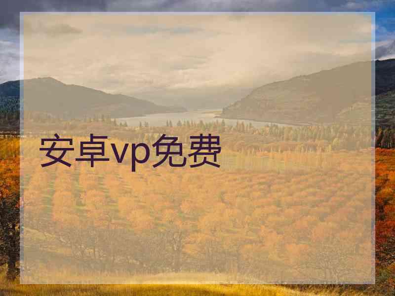 安卓vp免费