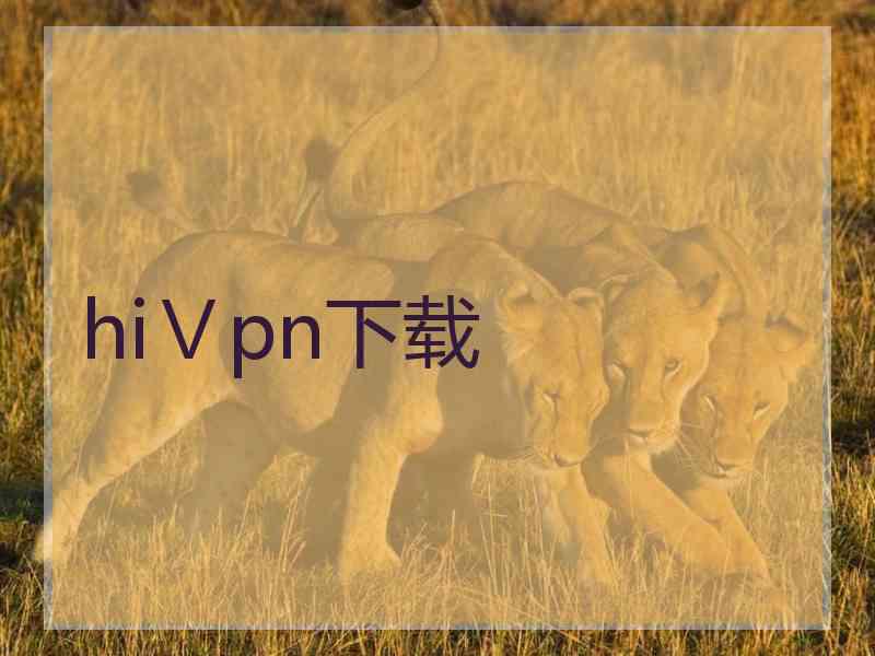 hiⅤpn下载
