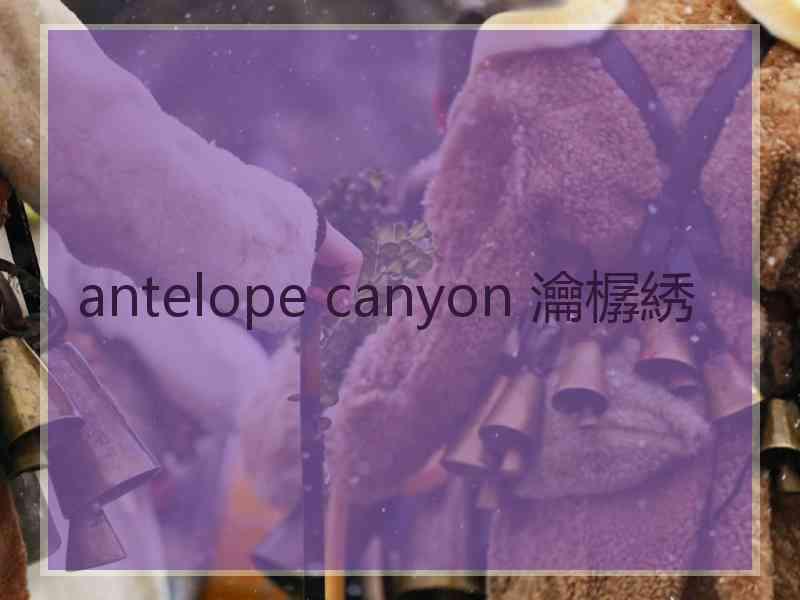 antelope canyon 瀹樼綉