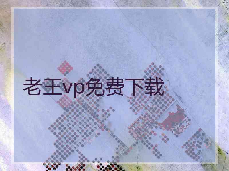 老王vp免费下载