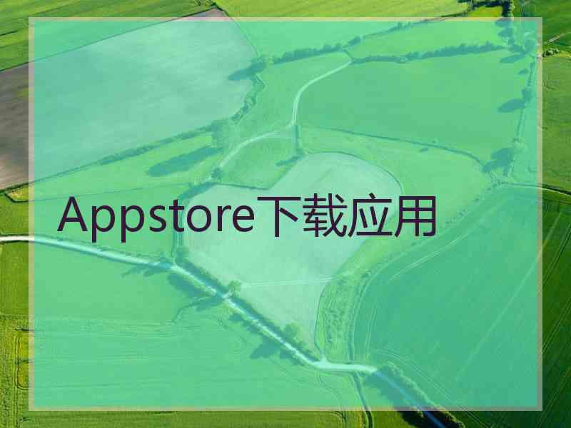 Appstore下载应用