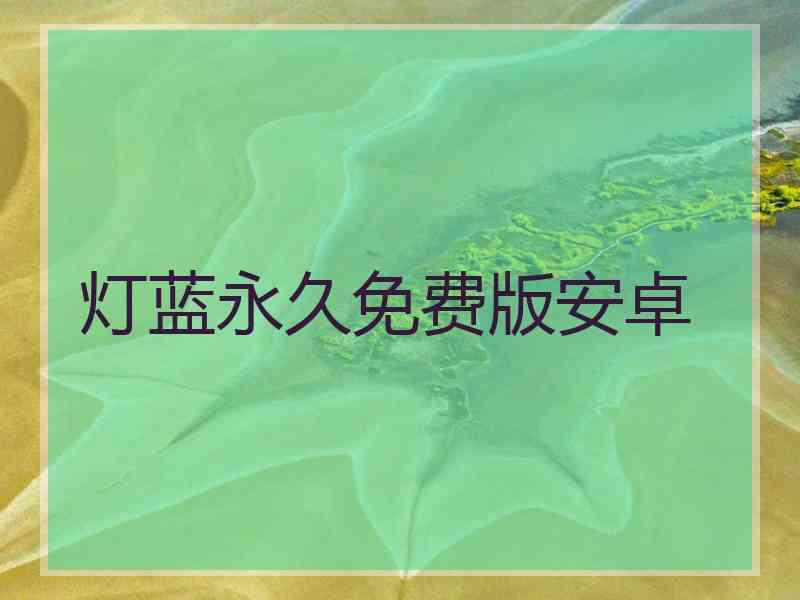 灯蓝永久免费版安卓