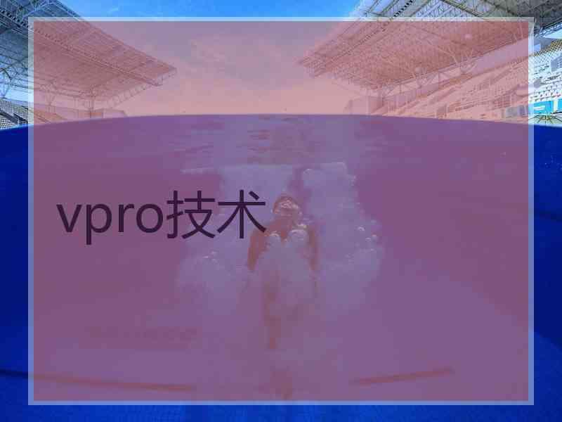 vpro技术