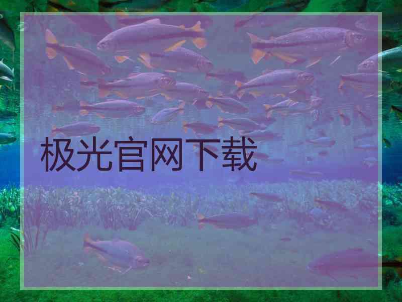 极光官网下载