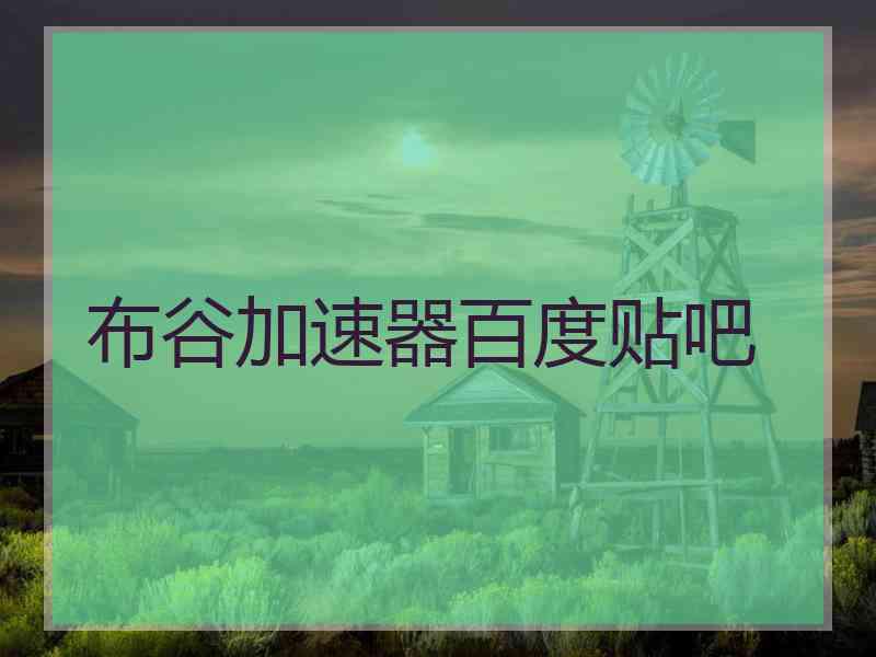布谷加速器百度贴吧