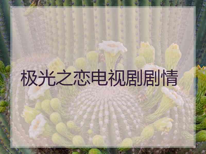 极光之恋电视剧剧情