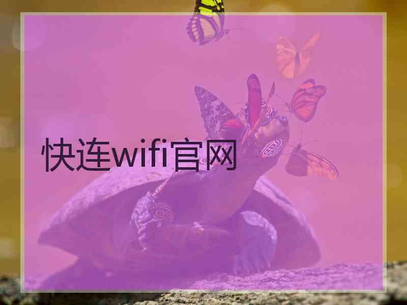 快连wifi官网