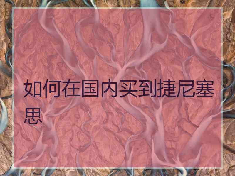 如何在国内买到捷尼塞思