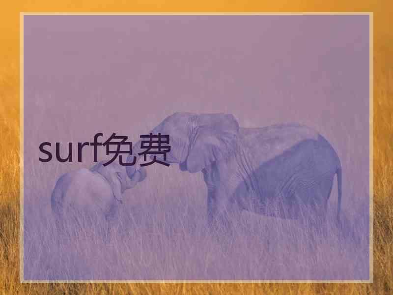 surf免费