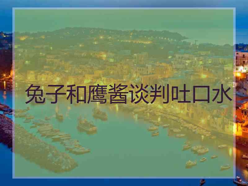 兔子和鹰酱谈判吐口水