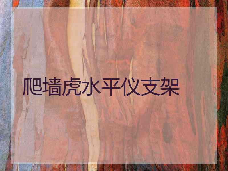爬墙虎水平仪支架