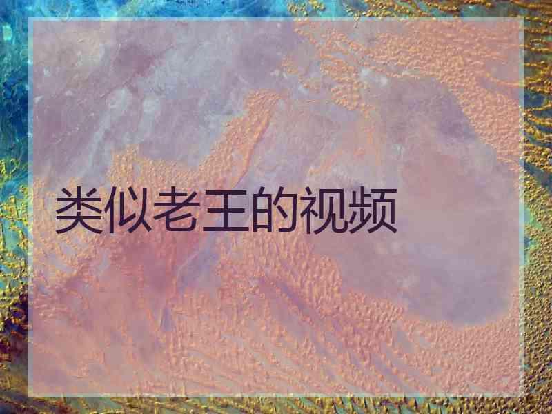 类似老王的视频