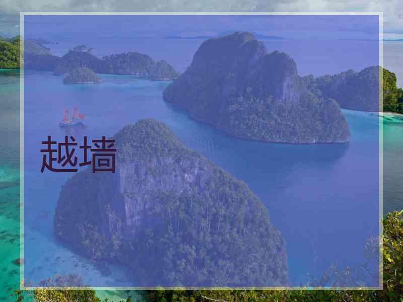 越墙